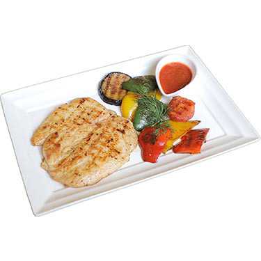 Куриный стейк с овощами Restaurant MIRANDI