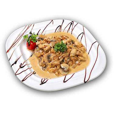 Курица с грибами Restaurant MIRANDI