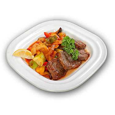 Медальоны с овощами Restaurant MIRANDI