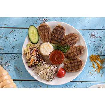 Куриные котлеты на мангале Afiyet Doner Kebab