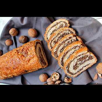 С ОРЕХАМИ И ИЗЮМОМ Pirogi.uz