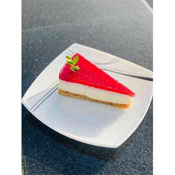 Малиновый чизкейк Restaurant MIRANDI