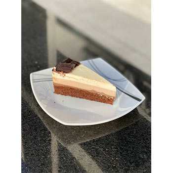 Три шоколада чизкейк Restaurant MIRANDI