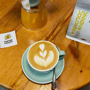 Латте на кокосовом молоке Coffee Nation