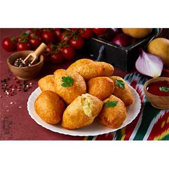 Пирожки с картошкой Gumma & Xonim (Nodir)