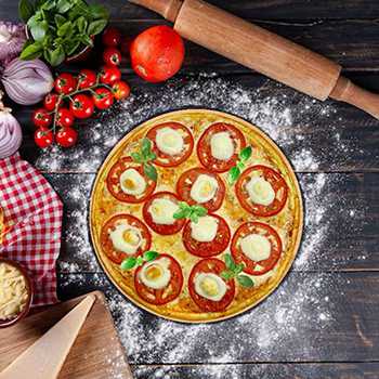Пицца Маргарита с моцареллой Pizza Moscow
