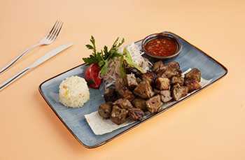 Шашлык из печени Afiyet Doner Kebab