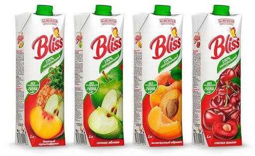 Сок Bliss в ассортименте Oregano Pizza
