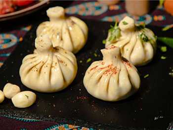 Хинкали Gamarjoba