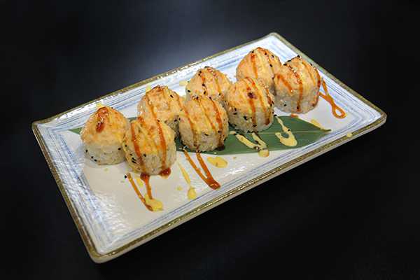 Запечённый ролл с курицей Like Sushi