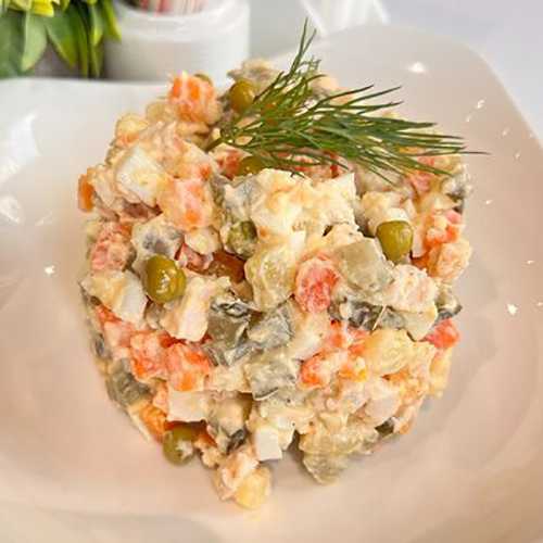 Оливье Руккола Семейное кафе