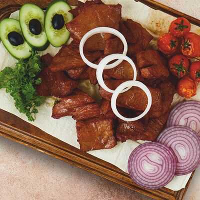 Вагури с говядиной Gijduvon Premium Family Restaurant