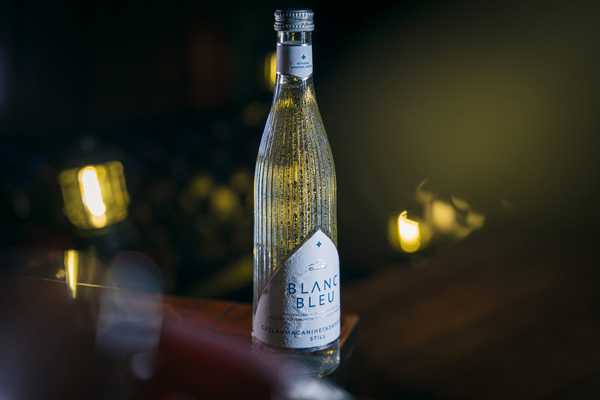 Blanc Bleu 0,5L Noir