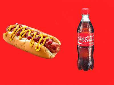 Сет Хот-дог с Coca-Cola Bir Zumda