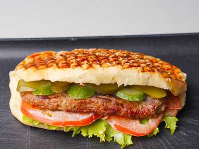Нон кабоб с котлетой Nan Kebab (г. Нукус)