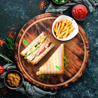 Клаб-сэндвич Top-Stop Fast Food (г. Нукус)