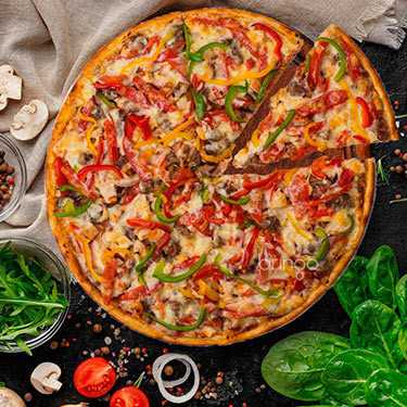 Пицца Мясной пир Pizza Moscow